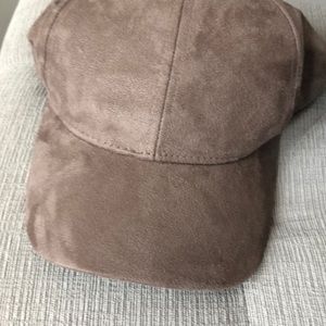 Suede hat